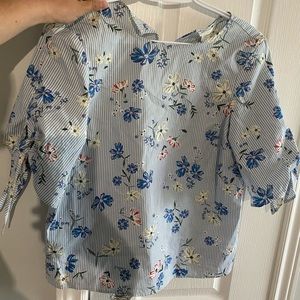 H&M flower shirt!